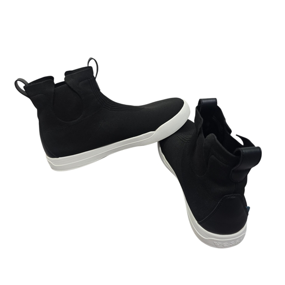 Vessi Men's Chelsea Sneaker Asphalt Waterproof Black On Off White 2 / Size M10 - Picture 11 of 15